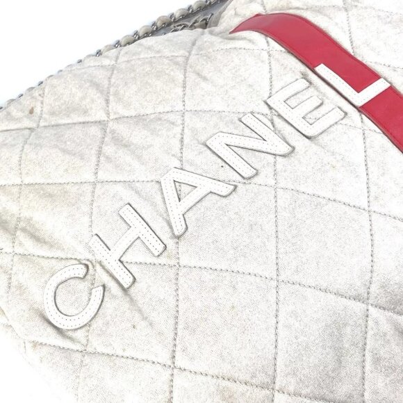 CHANEL Quilted Logo LA CC CC Mark charm included Bag Chain bag Shoulder bag - Picture 7 of 16